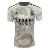 Mens Real Madrid Special Edition White Dragon Jersey 2024/25