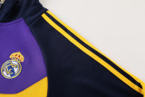 24-25 Real Madrid Royal Blue Jacket Tracksuit #03