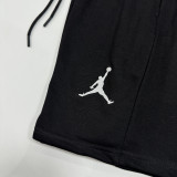 M17 Jordan Black Pure Cotton Fabric Casual Short Pants
