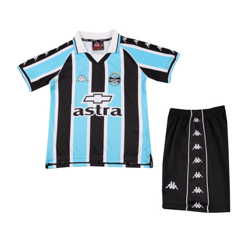 2000-2001 Gremio Home Kids Retro Soccer Jersey