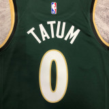 22-23 Celtics TATUM #0 Green City Edition Top Quality Hot Pressing NBA Jersey