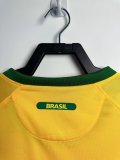 Mens Brazil Retro Home Jersey 2010