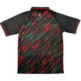 24-25 Palestina FC Black Red Green Polo Short Sleeve
