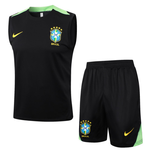 Mens Brazil Singlet Suit Black 2024