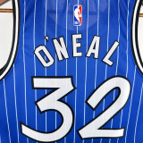 2018-2019 Magic O'NEAL #32 Blue Retro Top Quality Hot Pressing NBA Jersey