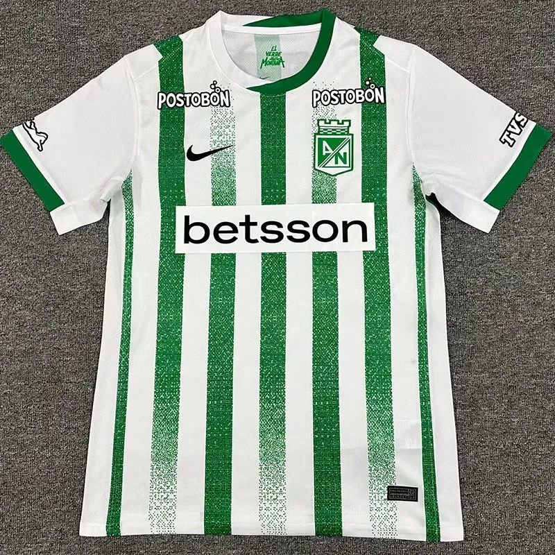 25-26 Atletico Nacional Home Fans Soccer Jersey