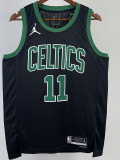 22-23 CELTICS IRVING #11 Black Top Quality Hot Pressing NBA Jersey (Trapeze Edition)