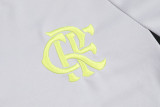24-25 Flamengo Grey Half Pull Tracksuit