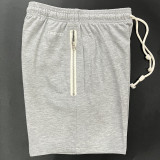 M11 NK Grey Pure Cotton Fabric Casual Short Pants