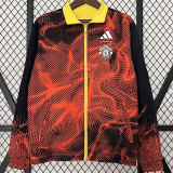 24-25 Man Utd Yellow & Red Double Sided Windbreaker