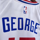 22-23 Clippers GEORGE #13 White Top Quality Hot Pressing NBA Jersey