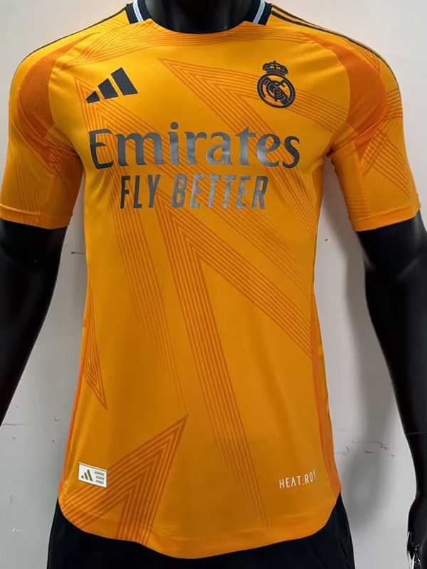 24-25  Mens Real Madrid Away Player Version Soccer Jersey