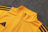 Mens Boca Juniors Jacket + Pants Training Suit Yellow 2024/25