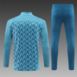Kids Olympique Marseille Training Suit Aqua 2024/25