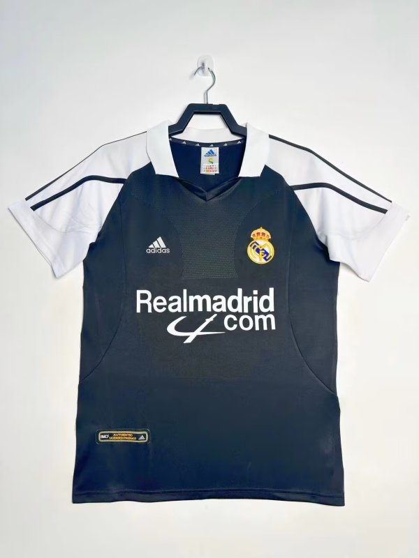 Mens Real Madrid Retro Away Jersey 2001/02