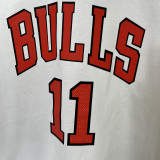 T169 BULLS DEROZAN #11 White High Quality Casual T-Shirt