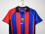 Mens Barcelona Retro Home Jersey 2001/02