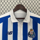 24-25 Porto Blue & White Double Sided Windbreaker