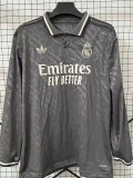 24-25 Real Madrid Third Long Sleeve Soccer Jersey