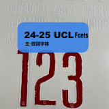 24-25 PSG Home Long Sleeve Player Version Soccer Jersey