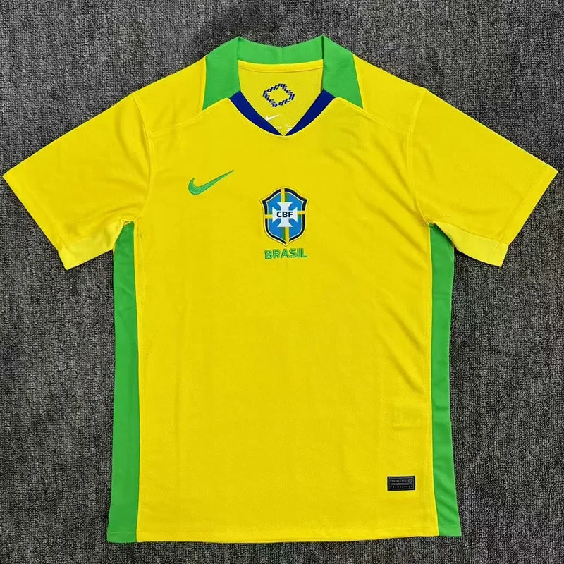 2025 Brazil Home Concept Edition Fans Soccer Jersey