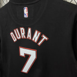 T200 Nets DURANT #7 Black High Quality Casual T-Shirt