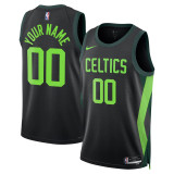 Mens Boston Celtics Nike Black 2024/25 Swingman Jersey - City Edition