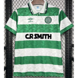1989-1991 Celtic Home Retro Soccer Jersey