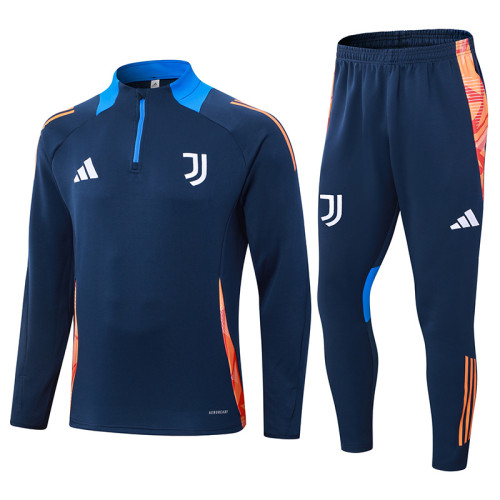 24-25 JUV Royal blue Half Pull Tracksuit