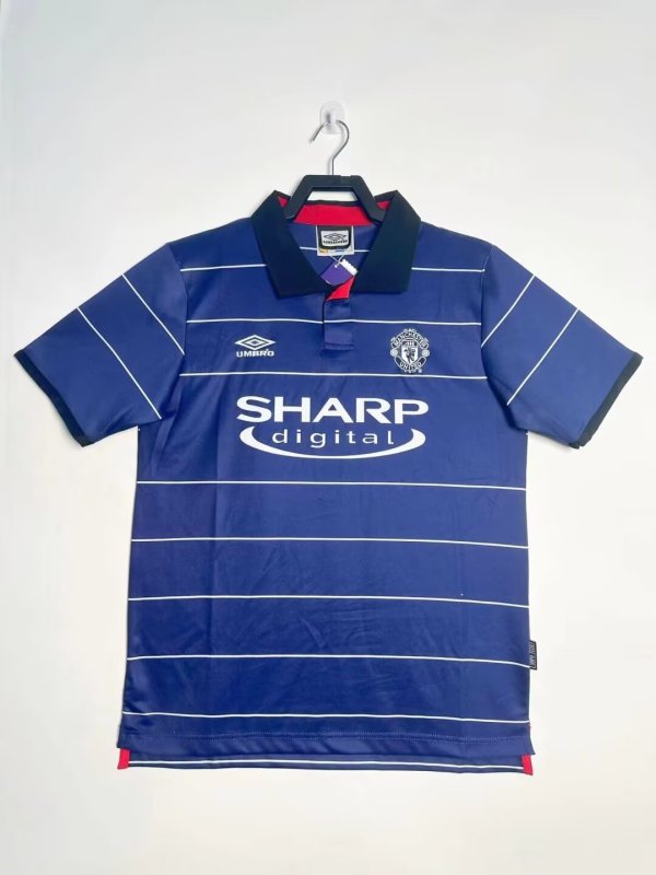 Mens Manchester United Retro Away Jersey 1999/2000