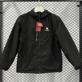 2024 Camel Velvet Thickened warm Black Outdoor Jackets