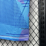 24-25 Mens  Real Madrid Blue GoalKeeper Fans Soccer Jersey