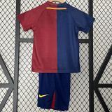 2008-2009  Mens  Barcelona Home Kids Retro Soccer Jersey