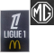Ligue1 +MG(45法甲黑+左袖广告)