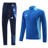 2024 AD Fancy Blue Jacket Tracksuit #AJ18