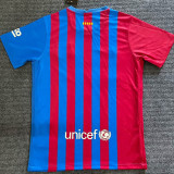 21-22 Mens  Barcelona Home Fans Soccer Jersey
