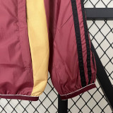 24-25 Belgium Red & Khaki Double Sided Windbreaker