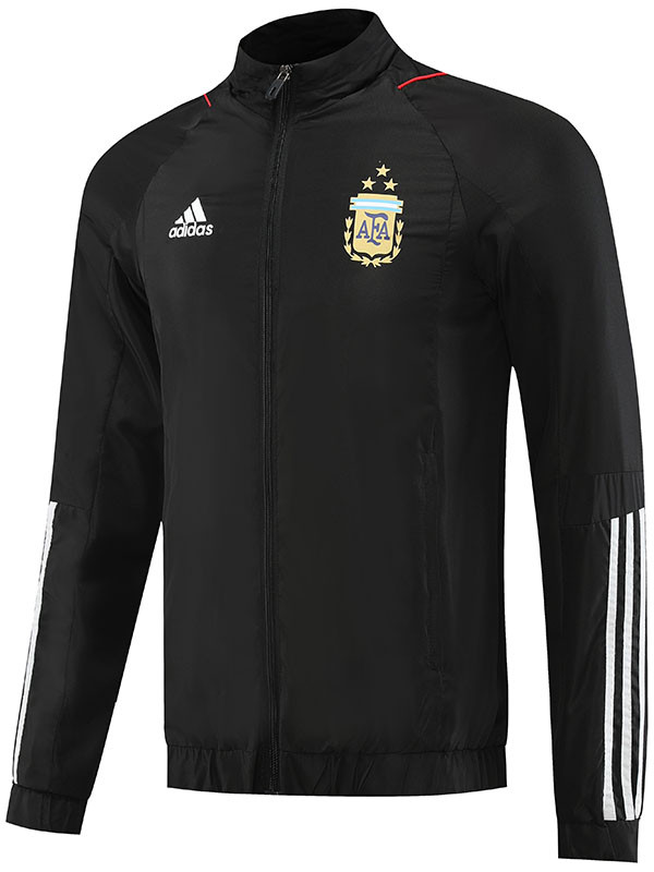23-24 Argentina Black Windbreaker (风衣)