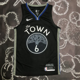 2020 Warriors YOUNG #6 Black Grey Top Quality Hot Pressing NBA Jersey