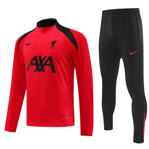 24-25 LIV Red Half Pull Tracksuit