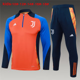 Kids Juventus Training Suit Orange 2024/25