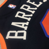 22-23 KNICKS BARRETT #9 Black Top Quality Hot Pressing NBA Jersey (Trapeze Edition)