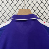 1998-1999 Fiorentina Home Kids Retro Soccer Jersey