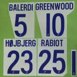 24-25 Marseille White 125th Anniversary Kids Player Version Soccer Jersey