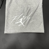 M16 Jordan Grey Pure Cotton Fabric Casual Short Pants