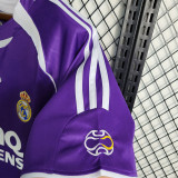 2006-2007  Real Madrid  Purple Retro Soccer Jersey