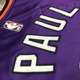 22-23 SUNS PAUL #3 Purple Top Quality Hot Pressing NBA Jersey (Retro Logo)