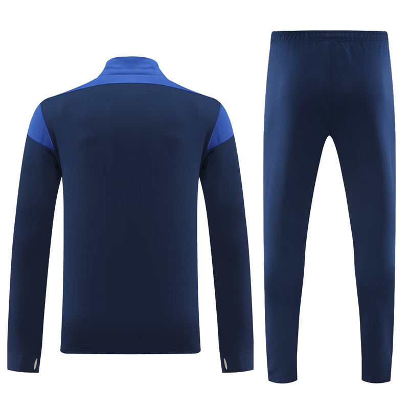 2024 JOM Royal Blue Half Pull Tracksuit