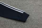 24-25  Real Madrid Royal Blue Jacket Tracksuit