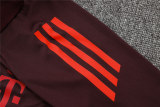 Mens Bayern Munich Polo Shirt Burgundy 2024/25